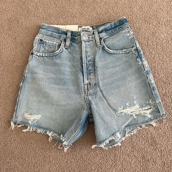 Agolde Riley Shorts - Picture 2 of 6